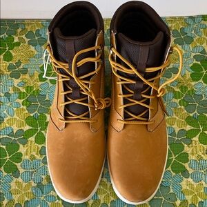 Men's Brown Lace-Up Boots